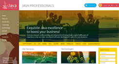 Desktop Screenshot of javaprofessionals.net